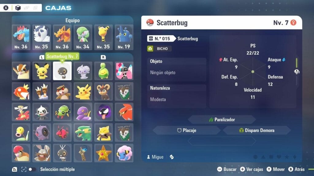 Guía Leyendas Pokémon Z-A: La Naturaleza explicada al 100% Guía Leyendas Pokémon Z-A: Naturalezas