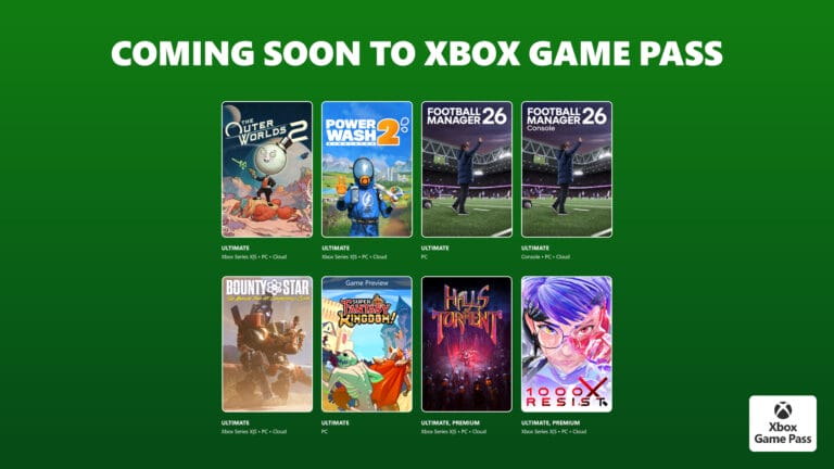 Nuevos juegos añadidos en Game Pass octubre de 2025