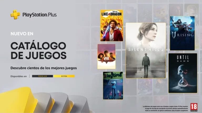 PS Plus Extra y premium confirman nuevo lote de juegos octubre 2025