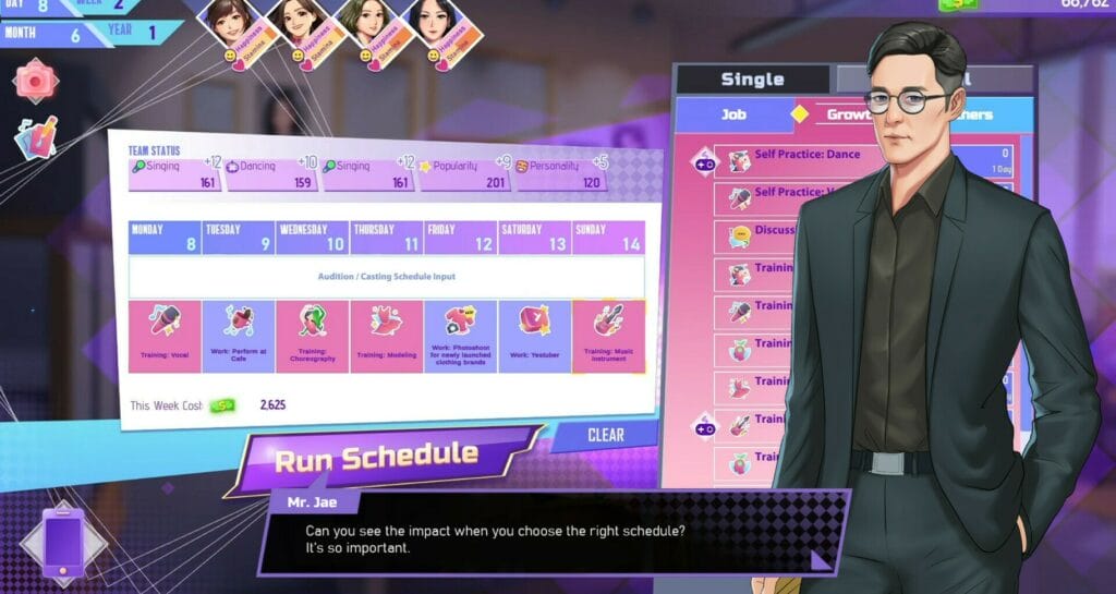 K-pop Idol Stories - Road to Debut llegará en formato físico para PlayStation 5 y Nintendo Switch