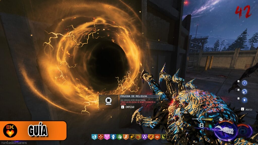Guía Black Ops 7 Zombis: Cómo conseguir la reliquia Esfera Vril en el modo maldito