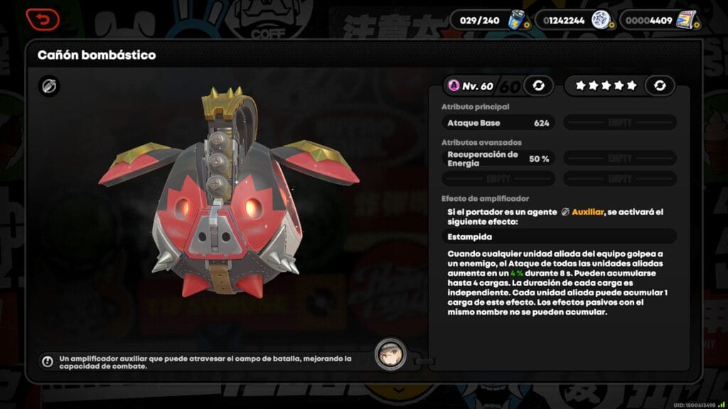 Cañón bombástico - Zenless Zone Zero