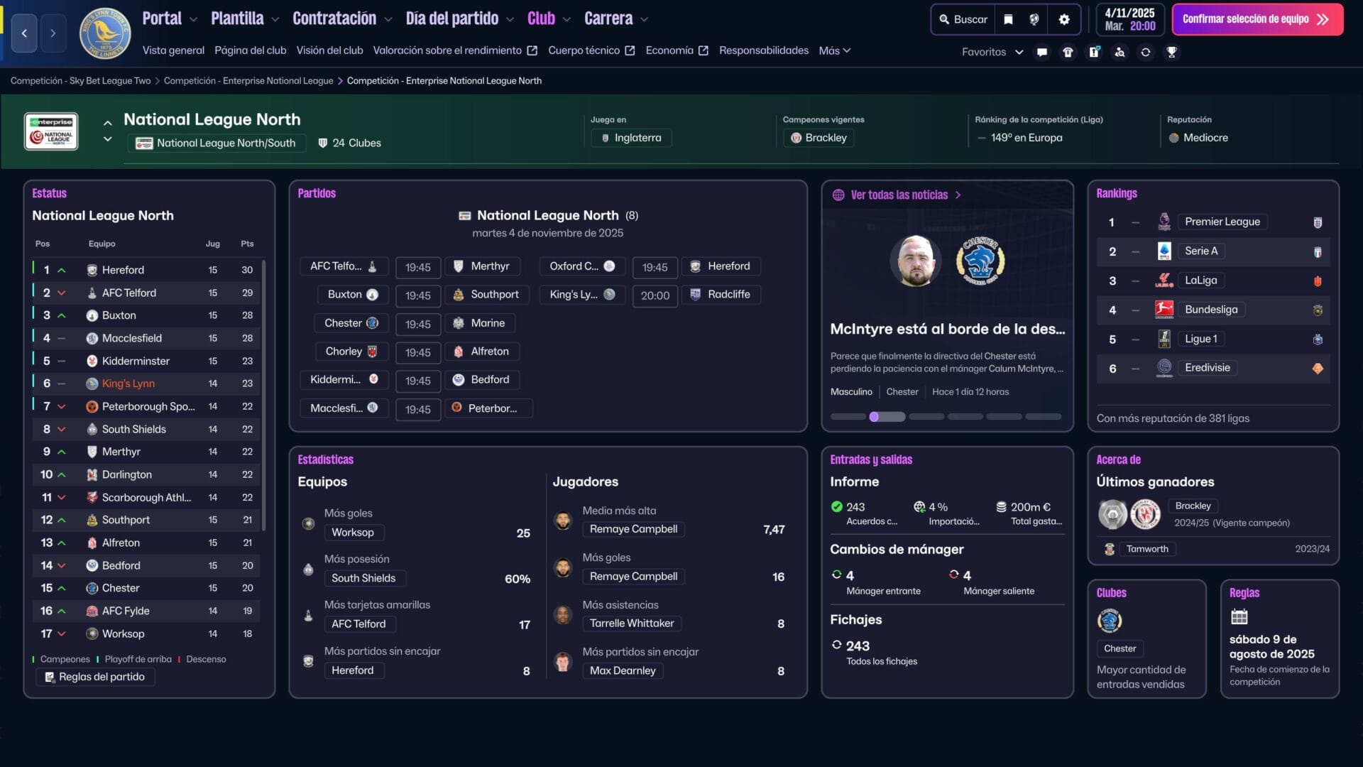 Análisis: Football Manager 26 Análisis: Football Manager 26