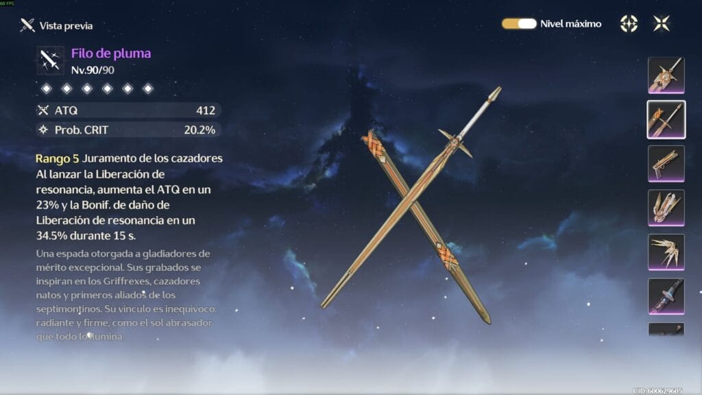 Wuthering Waves - Build para Qiuyuan Filo de pluma - Wuthering Waves