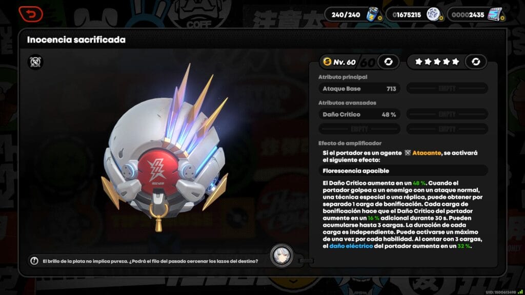 Inocencia sacrificada - Zenless zone zero Inocencia sacrificada - Zenless zone zero