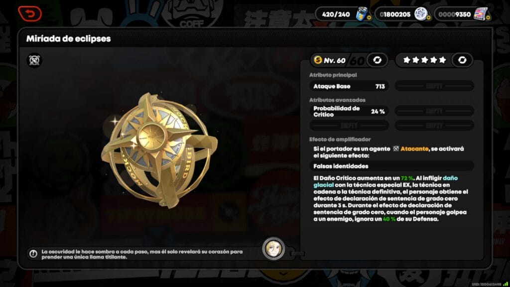 Miríada de eclipses - Zenless Zone Zero