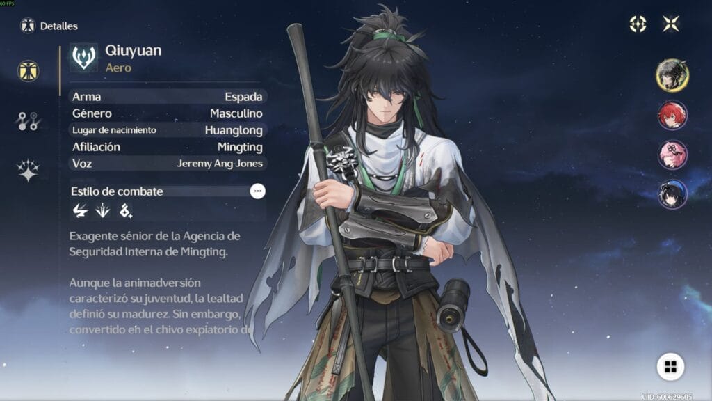 Wuthering Waves - Build para Qiuyuan Wuthering Waves - Build para Qiuyuan