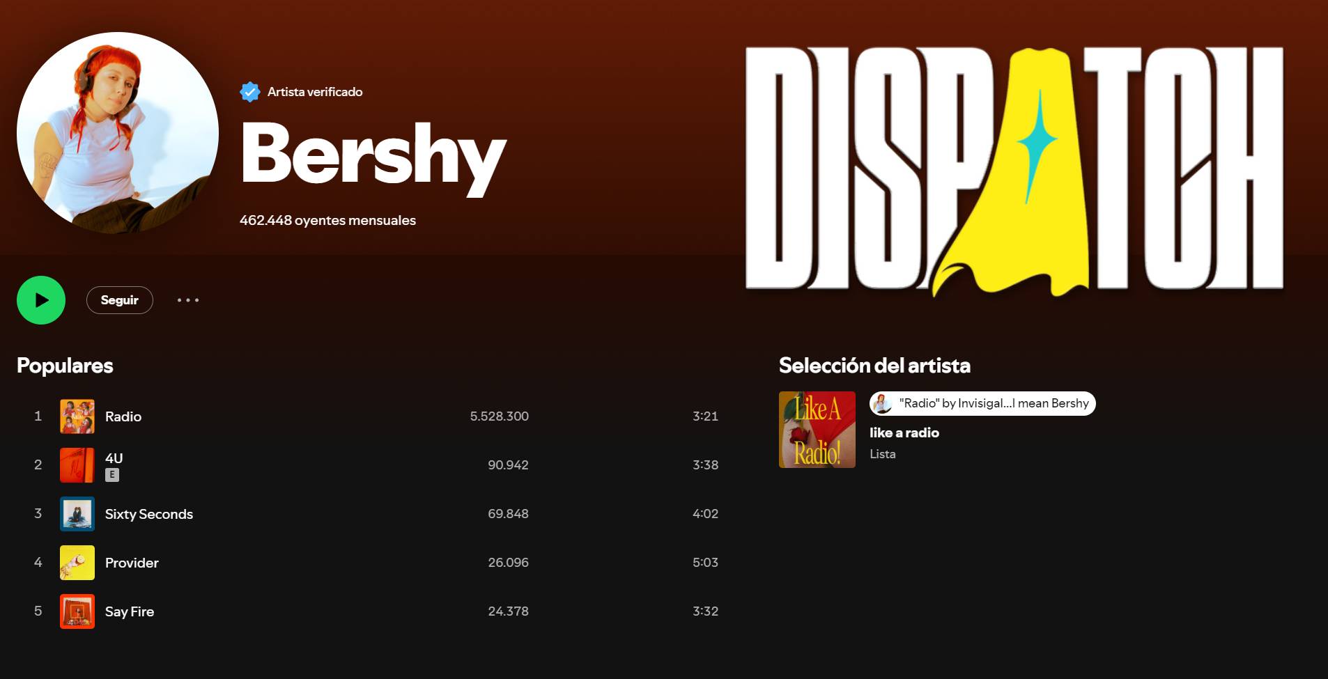«Radio», la canción de Bershy que suena en Dispatch y ha cambiado su vida