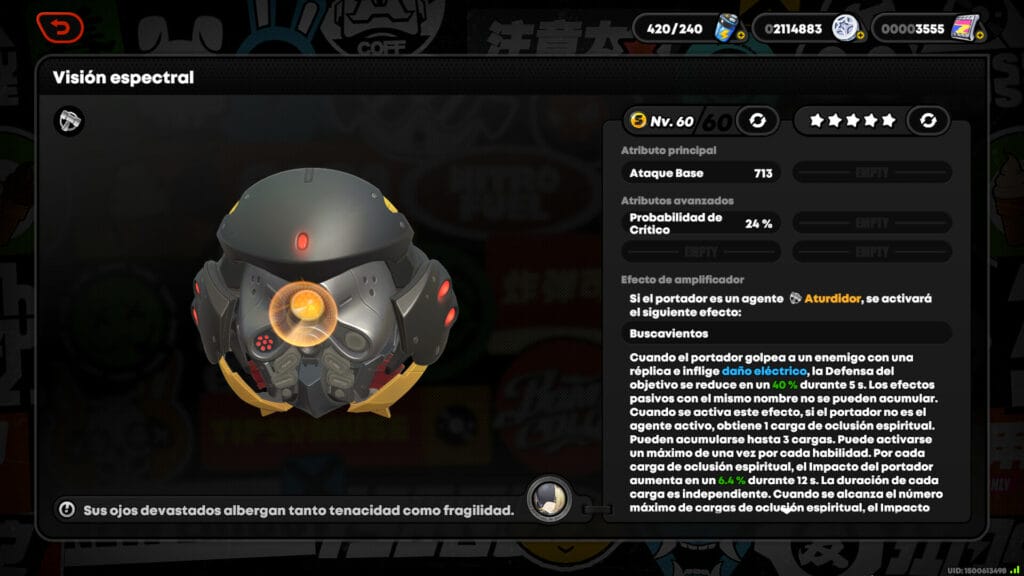 Vision espectral - zenless zone zero