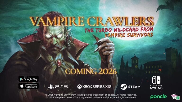 Ponle anuncia Vampire Crawlers: The Turbo Wildcard, un spin-off de Vampire Survivors