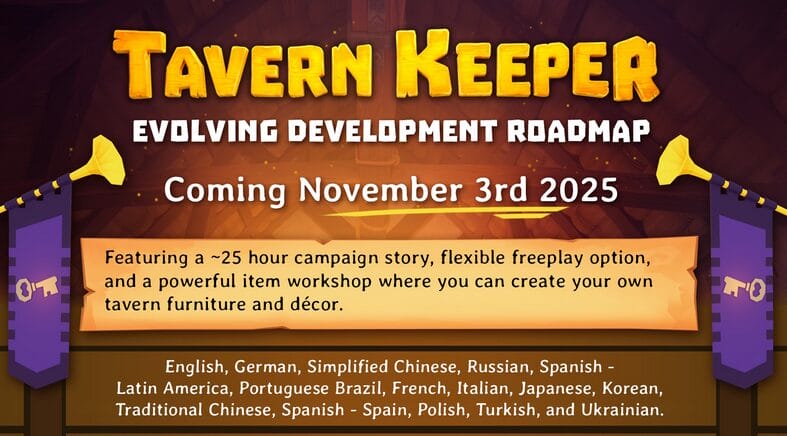 Primeras impresiones: Tavern Keeper Primeras impresiones: Tavern Keeper