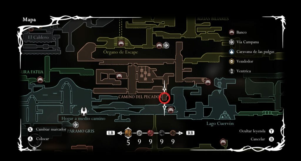 Hollow Knight Silksong: Dónde conseguir el Cilicio