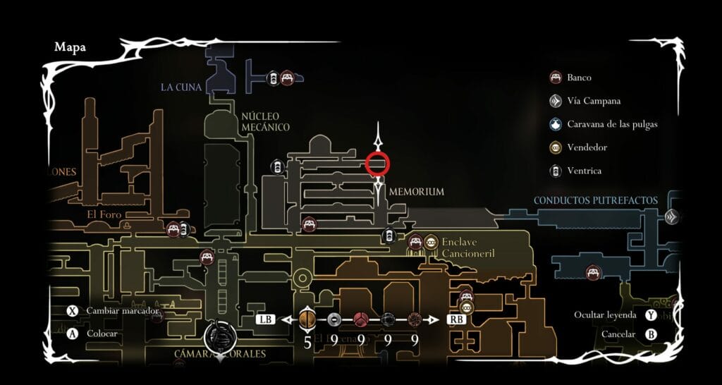 Hollow Knight Silksong: Dónde conseguir los Recipientes Voltaicos