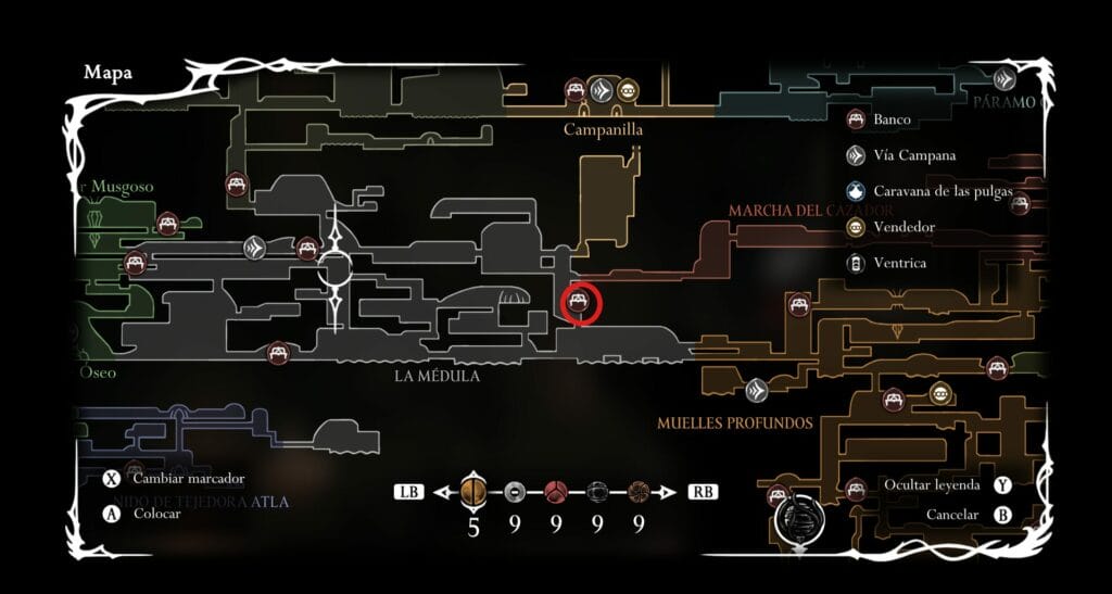 Hollow Knight Silksong: Dónde conseguir el Alfiler Recto