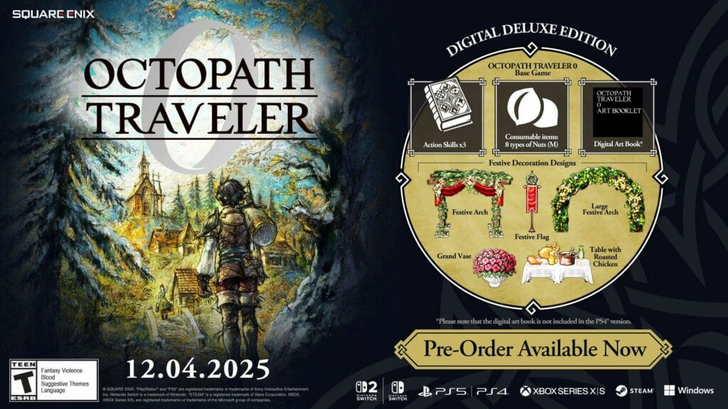 Ya está disponible la demo de Octopath Traveler 0