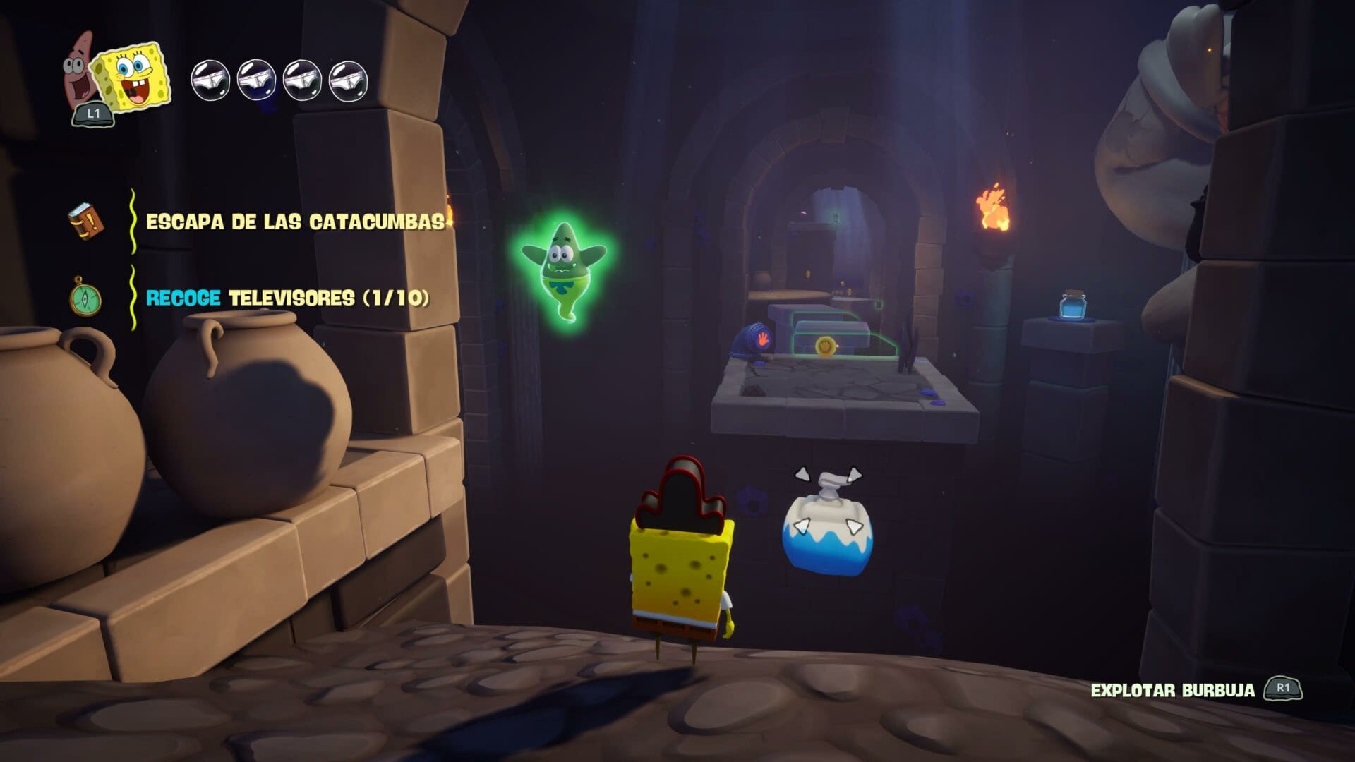 Análisis Bob Esponja: Titanes de las Mareas Análisis Bob Esponja: Titanes de las Mareas