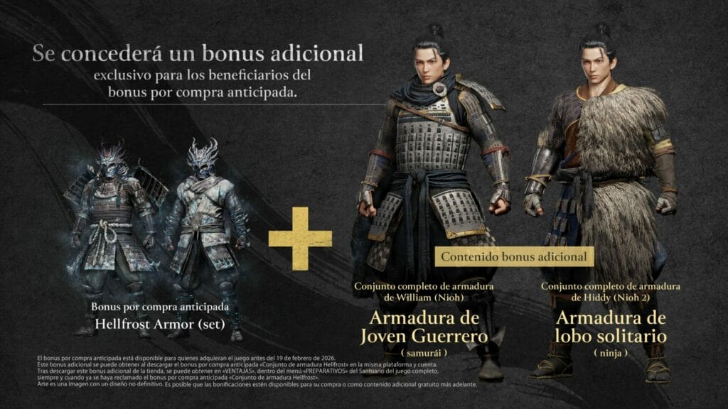 Nioh 3: La nueva demo llega en enero de 2026 y se anuncian los bonus de reserva Nioh 3: La nueva demo llega en enero de 2026 y se anuncian los bonus de reserva
