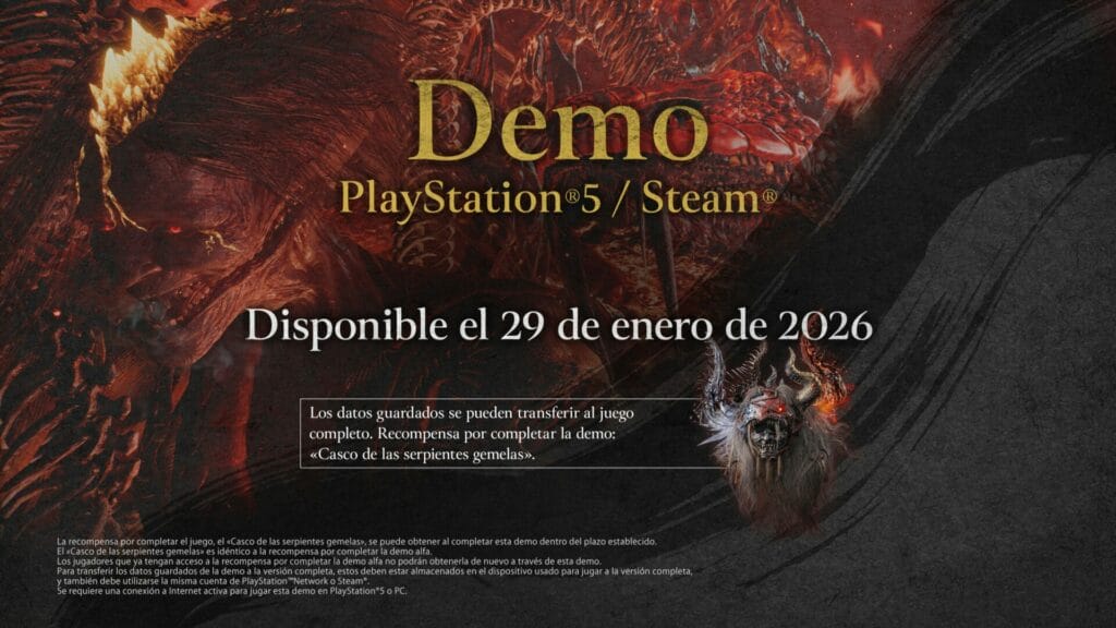 Nioh 3: La nueva demo llega en enero de 2026 y se anuncian los bonus de reserva