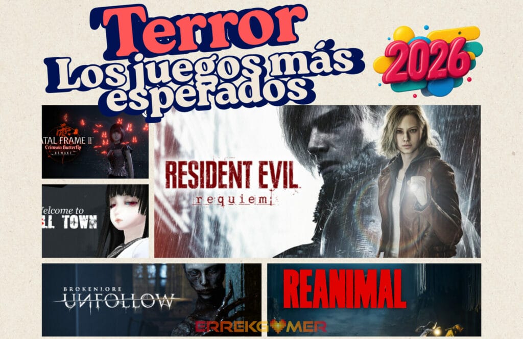 Los juegos de terror más esperados que se lanzarán en 2026