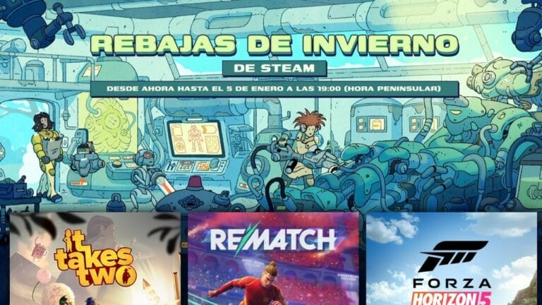 Steam y sus ofertas de navidad (2025): Algunos títulos que no te puedes perder