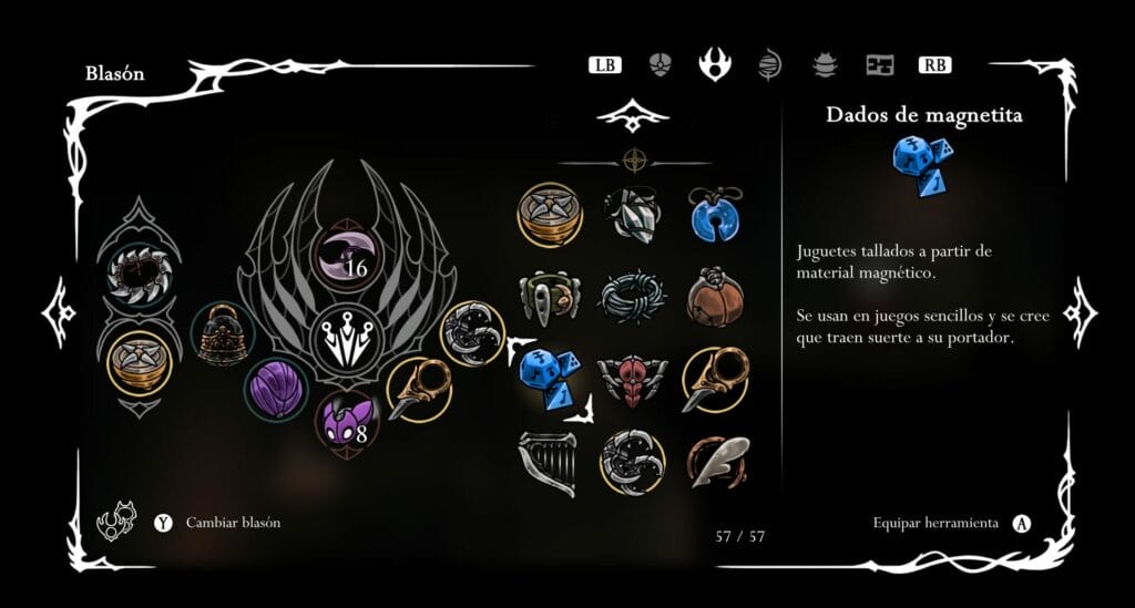 Hollow Knight Silksong: Dónde conseguir los Dados de Magnetita