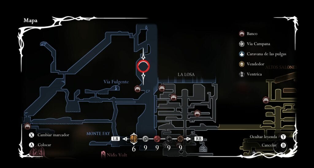 Hollow Knight Silksong: Dónde conseguir la Placa de Alfiler