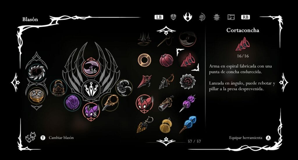 Hollow Knight Silksong: Dónde conseguir la Cortaconchas