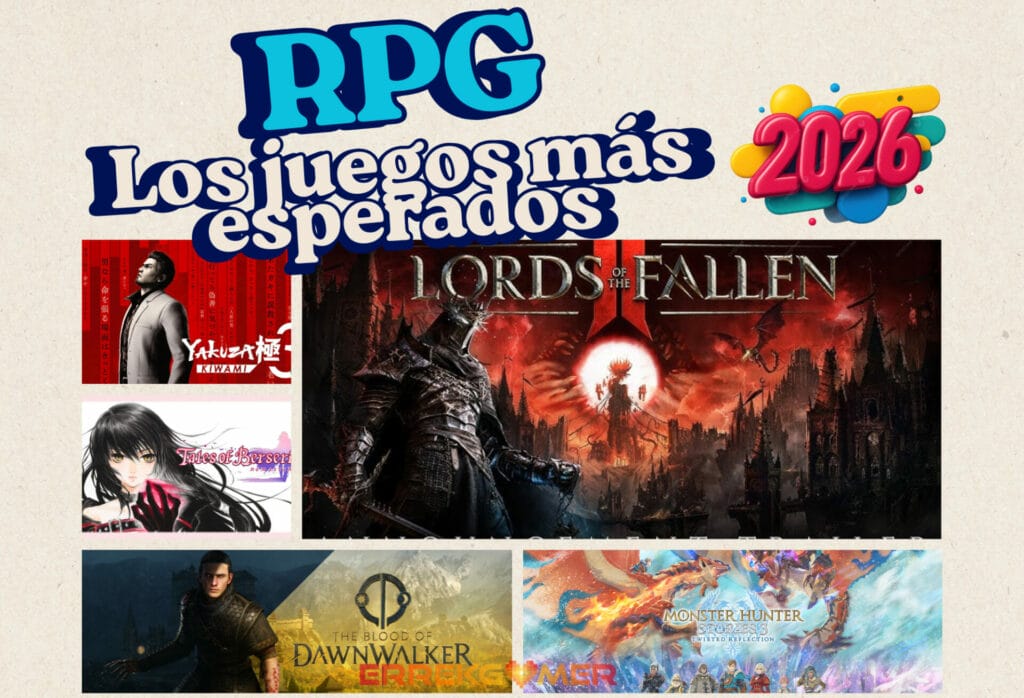 Los juegos RPG más esperados que se lanzarán en 2026