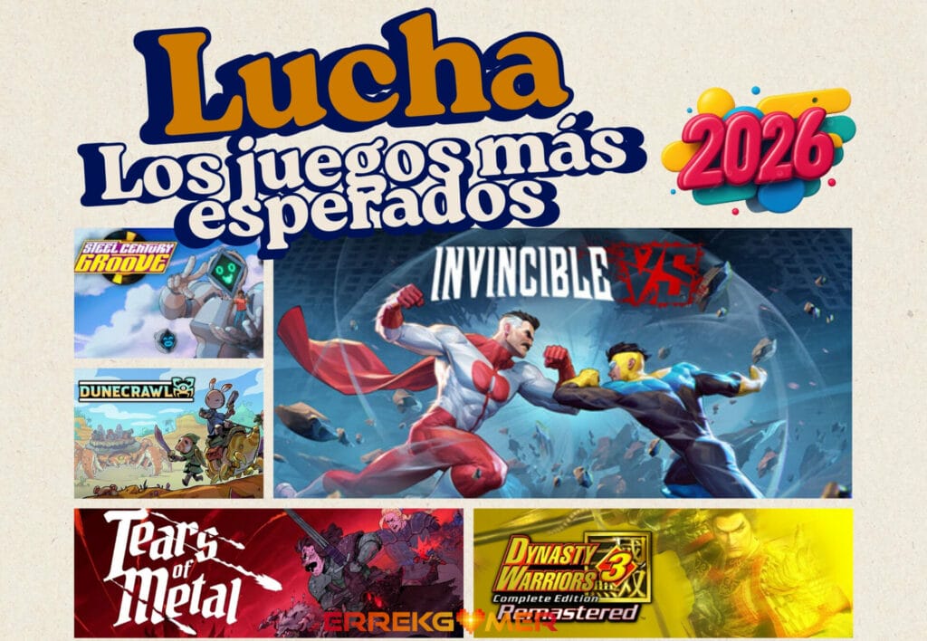 Los juegos de lucha y ritmo más esperados que se lanzarán en 2026