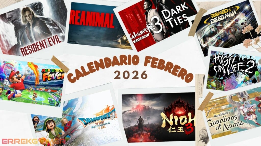 Lanzamientos de videojuegos de febrero 2026: Nioh 3, Resident Evil Requiem, Reanimal y muchos más