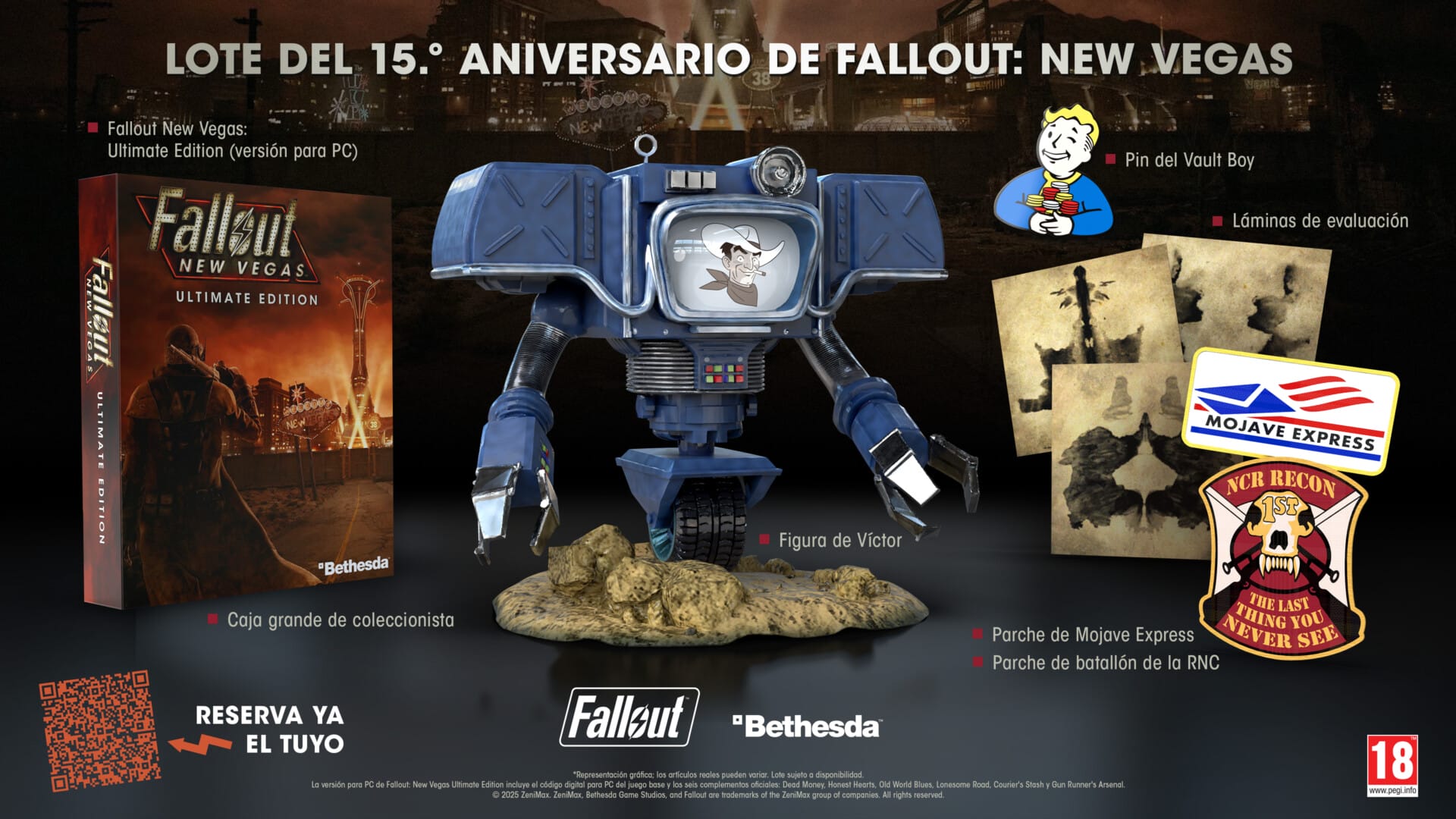 Fallout: New Vegas celebra 15 años con una edición especial para los fans