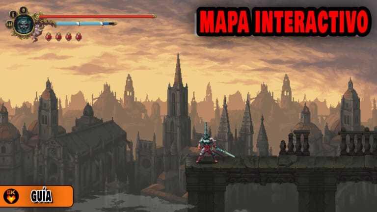 Blasphemous 2 - Mapa interactivo. Ubicación de todos los coleccionables y jefes