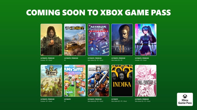 Nuevos juegos añadidos en Game Pass enero de 2026