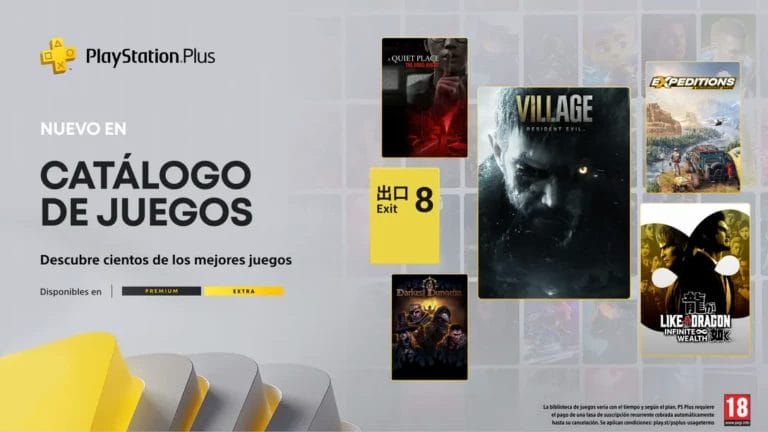 PS Plus Extra y premium confirman nuevo lote de juegos Enero 2026
