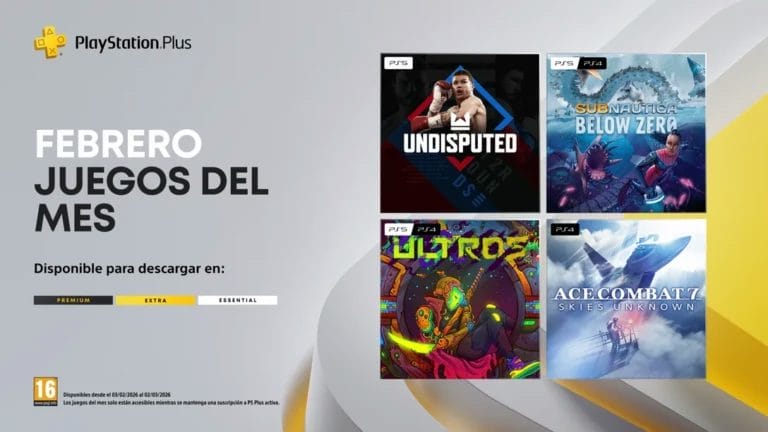 Anunciado Nuevo lote de Juegos en PS PLUS Essential febrero 2026