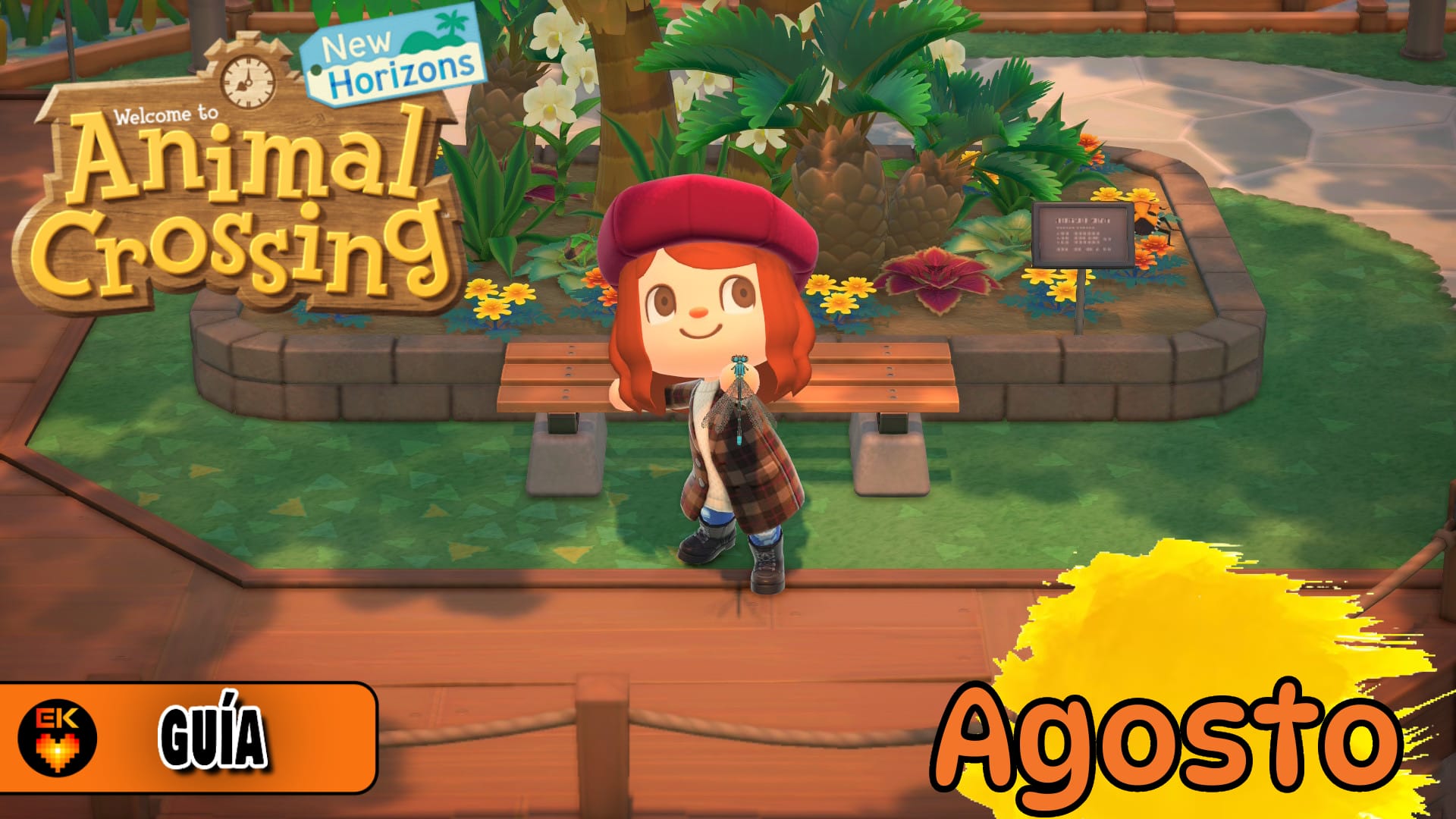 Guía Animal Crossing New Horizons: Agosto al 100%
