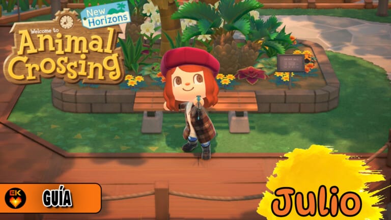 Guía Animal Crossing New Horizons: Julio al 100%