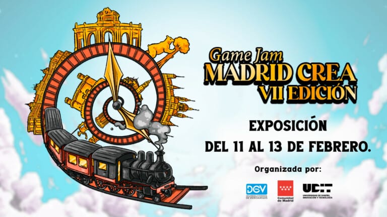 La exposición de la VII Game Jam Madrid Crea se inaugurará el 12 de febrero