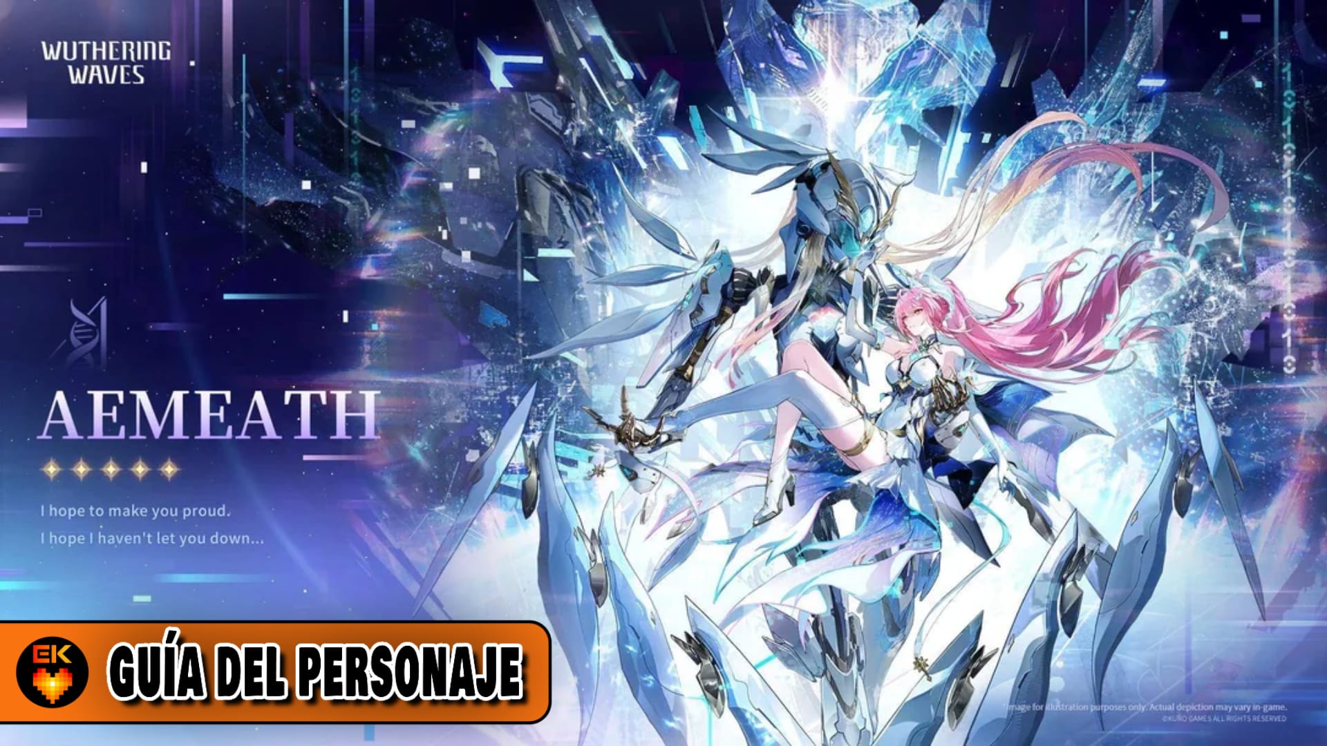 Build de Aemeath en Wuthering Waves: mejores armas, ecos y composiciones