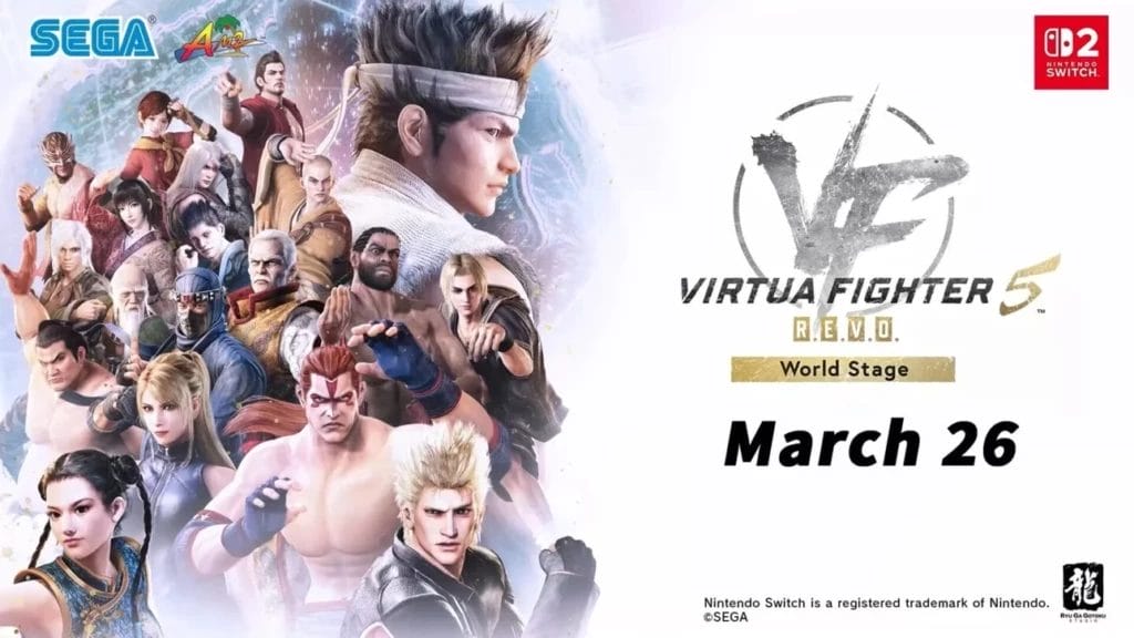 Virtua Fighter 5 R.E.V.O llegará a Nintendo Switch 2 con Cross-Play y más bondades