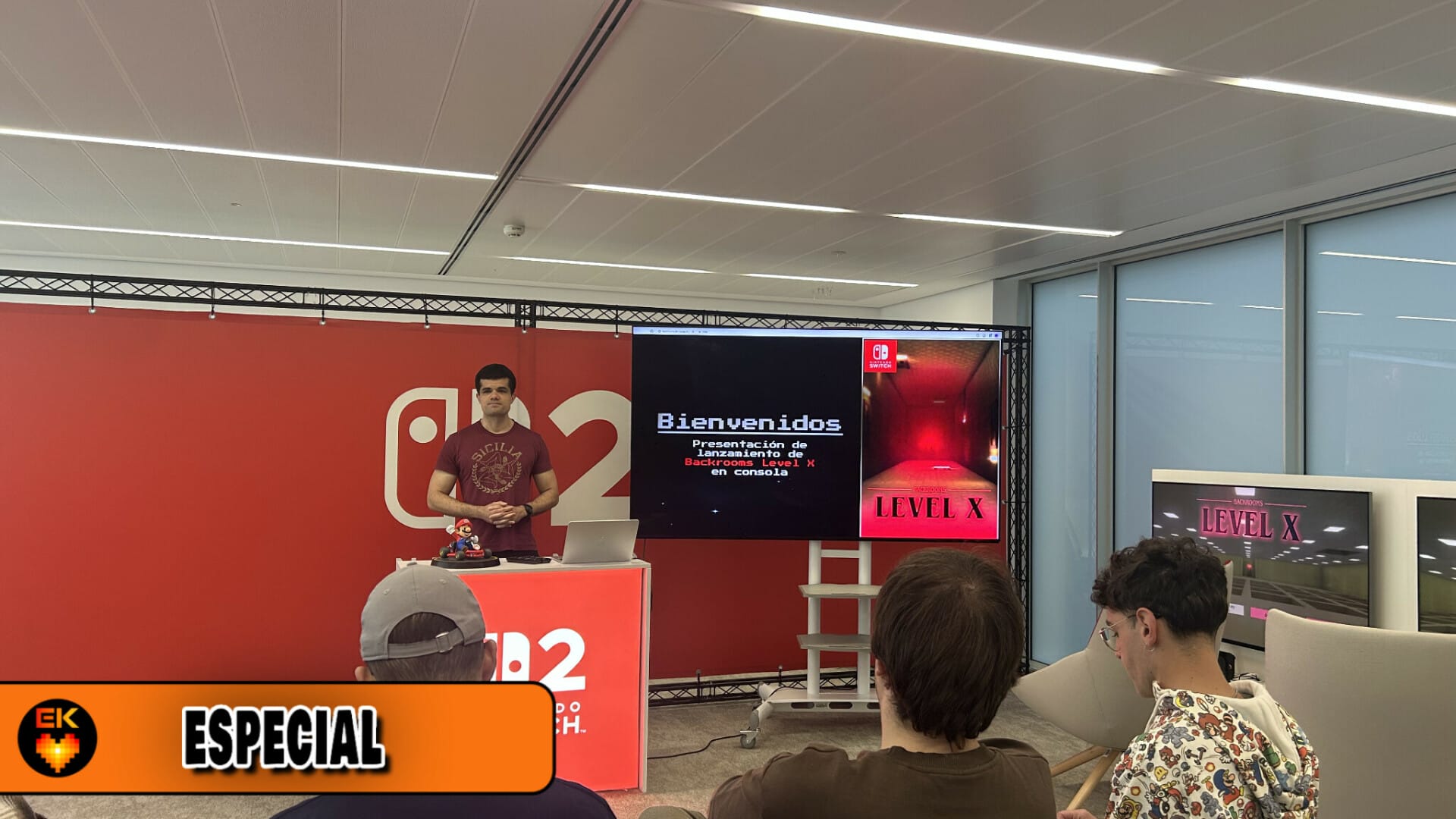 Backrooms Level X llega a Nintendo Switch y asistimos a su evento de salida