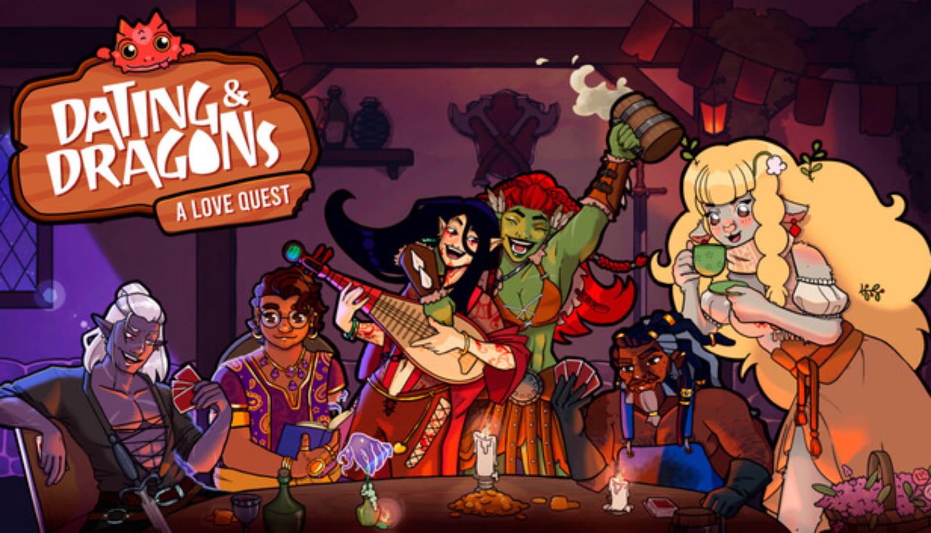 Dating and Dragons – A Love Quest,  el simulador español arrasa en Kickstarter en 48 horas 