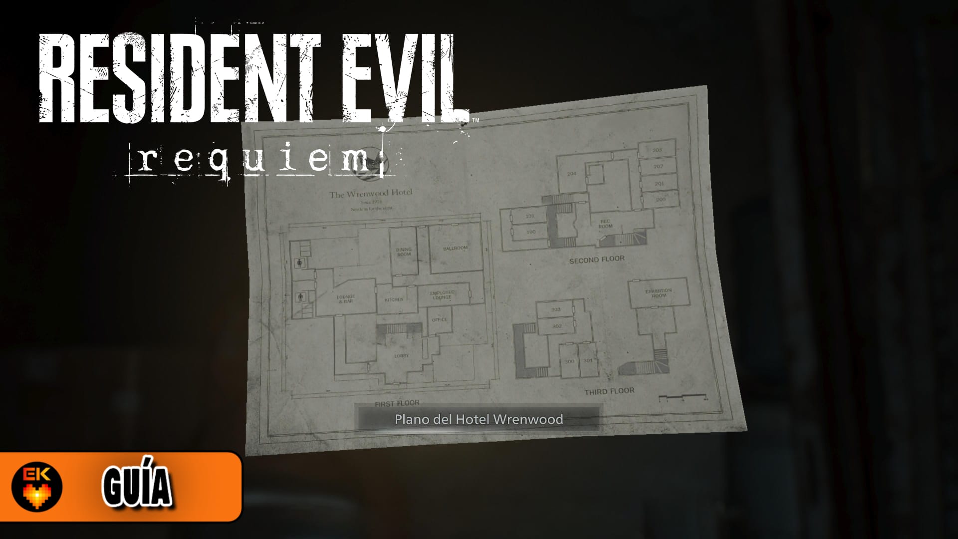 Resident Evil Requiem mapa interactivo – todos los coleccionables y zonas al 100%