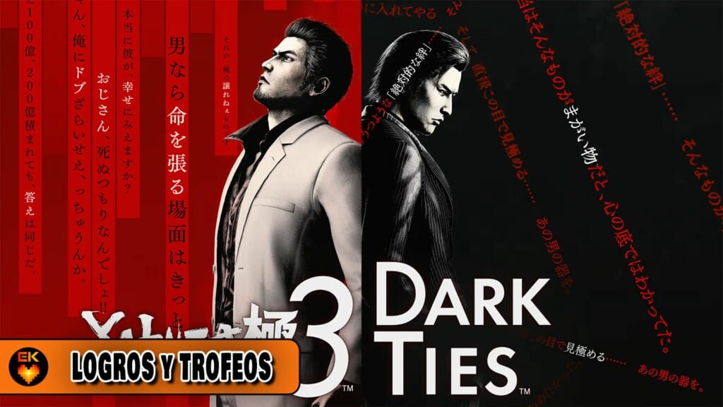 Guía Yakuza Kiwami 3 & Dark Ties: Logros y Trofeos