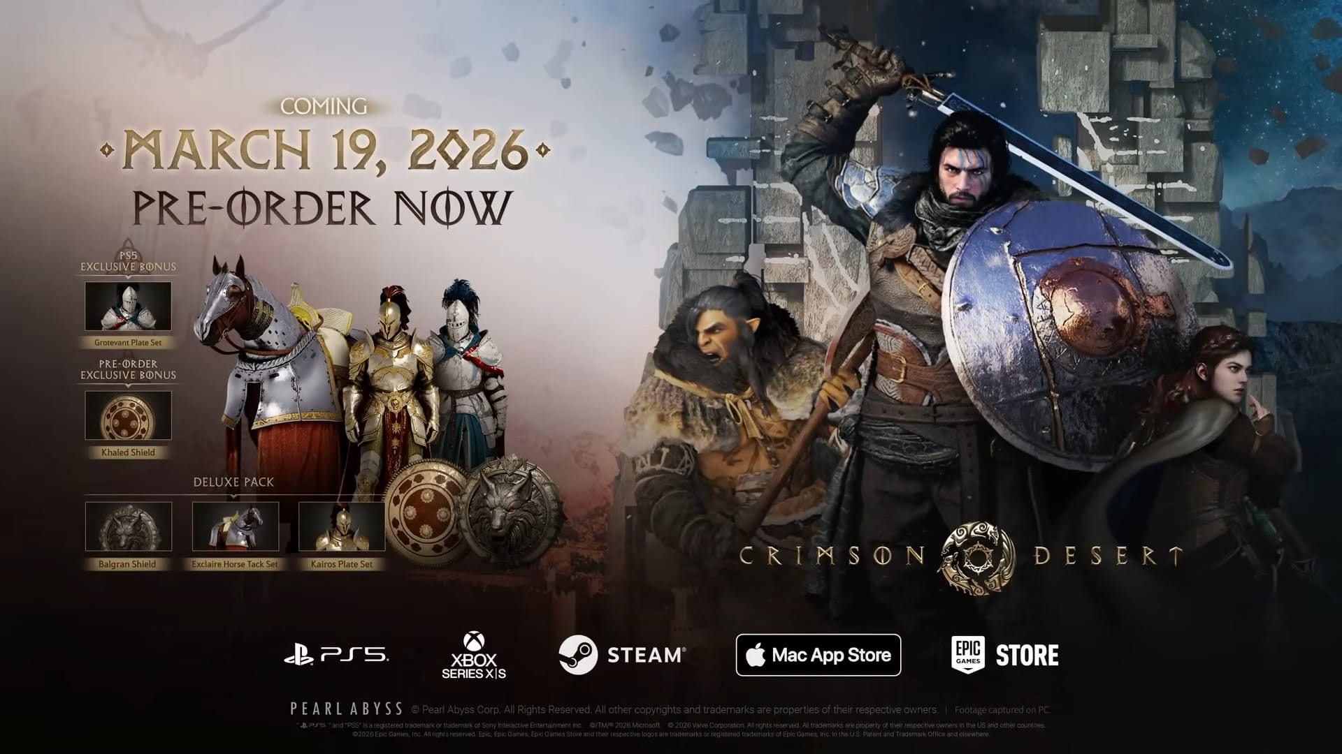 Crimson Desert añade a 7 días de su lanzamiento en PC algo que no parece gustar a todo el mundo: Denuvo