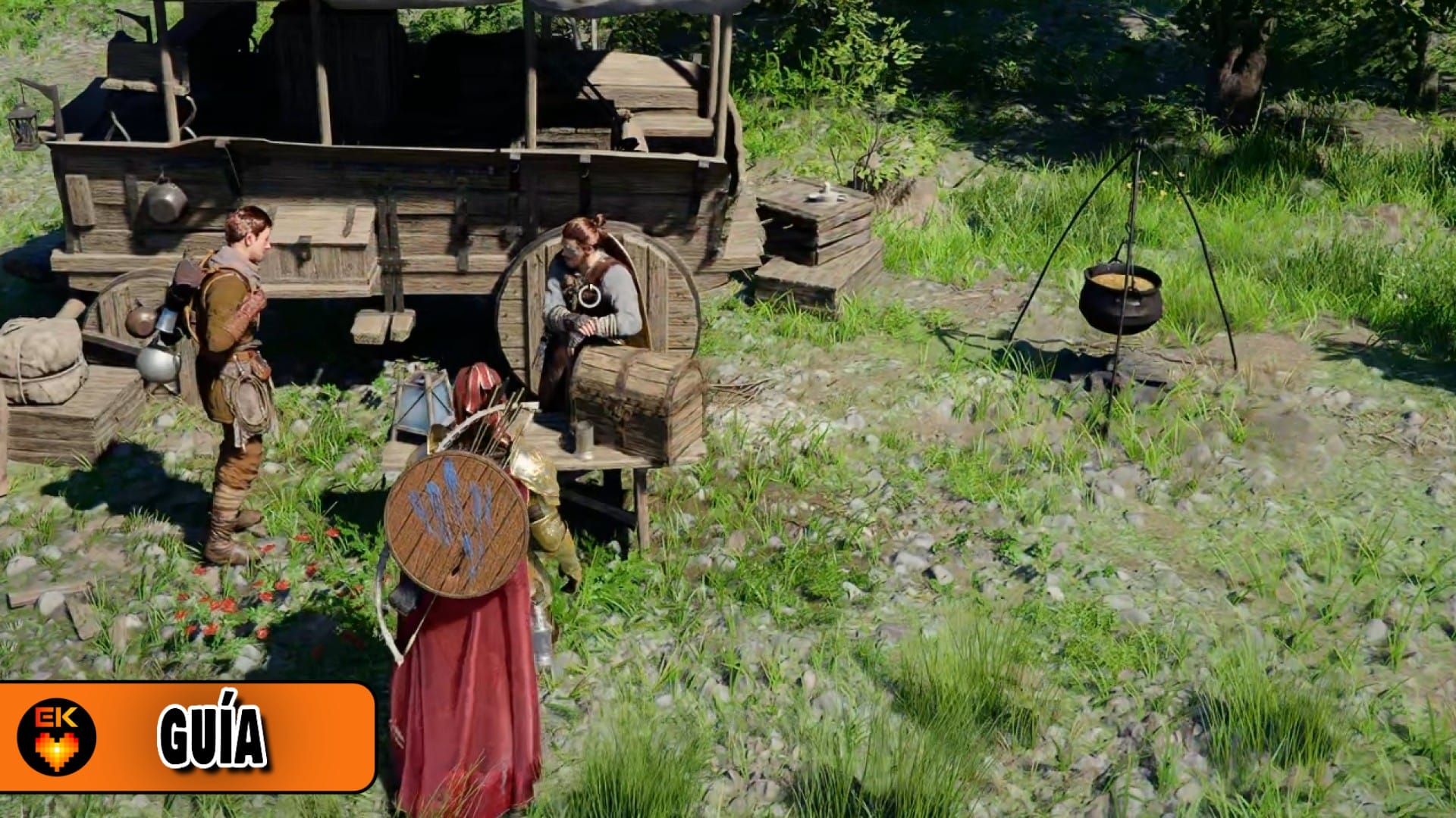 Crimson Desert – guía para mejorar el campamento de los Melenas Grises