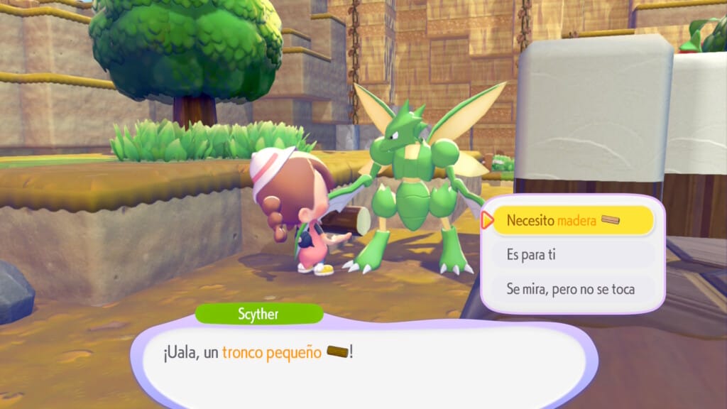 Pokémon Pokopia - Cómo conseguir madera