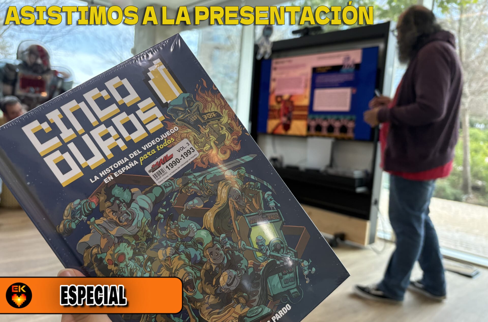 Presentación de Cinco Duros Vol. 3 en las oficinas de PlayStation: crónica del cierre de una trilogía clave