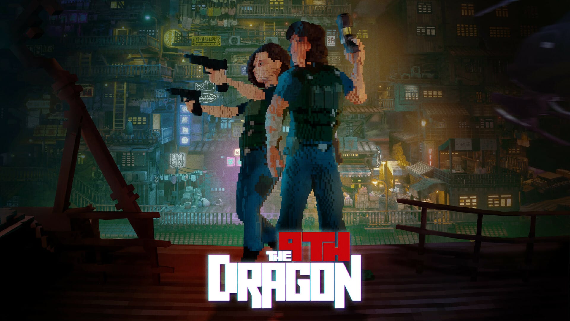 The 9th Dragon, el brutal thriller de acción voxel ambientado en la Kowloon ochentera, llegará a PC y consolas en 2026