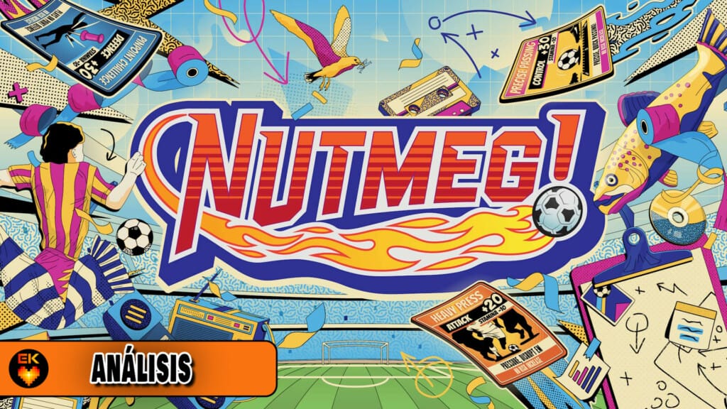 Nutmeg! - Cartas y fútbol con estética retro